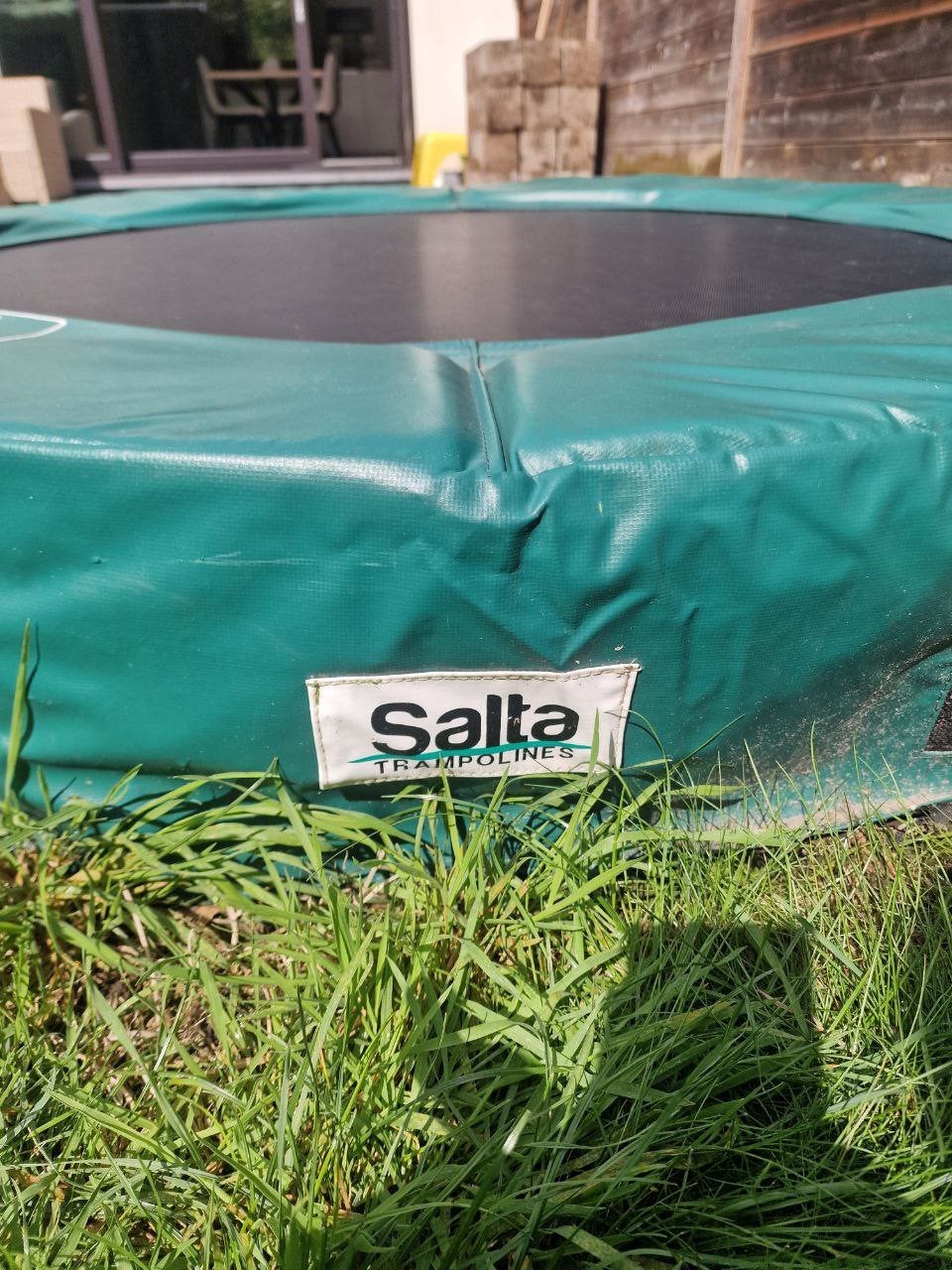 Ingraaf trampoline, Enlèvement, Utilisé