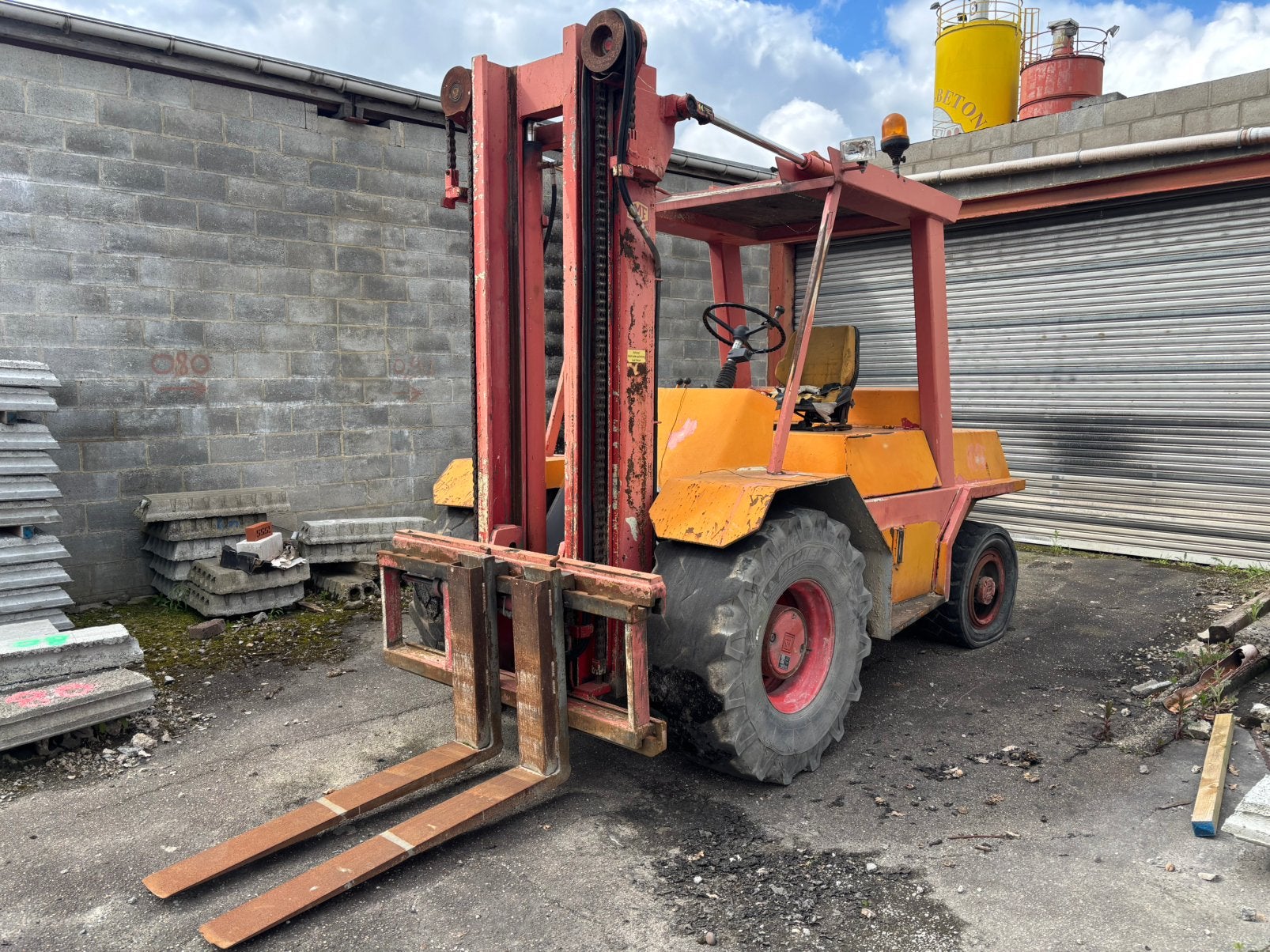 heftruck diesel deutz motor, Ophalen, Diesel, Heftruck