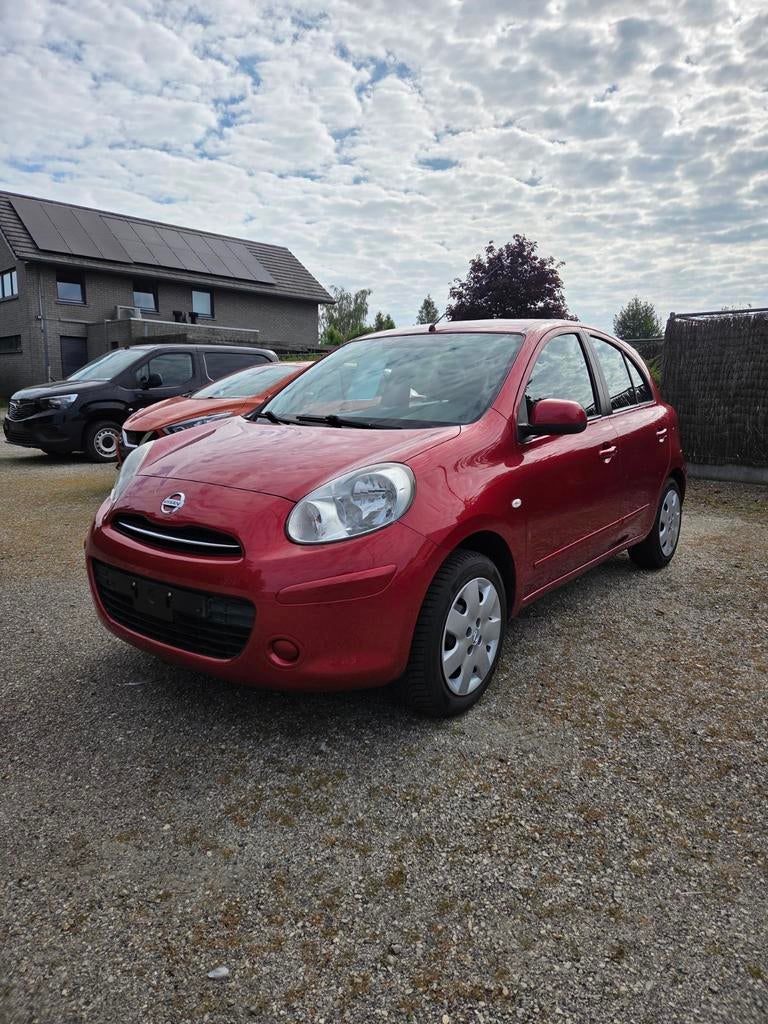 Nissan Micra Automaat, Rouge, Euro 5, Achat, Noir