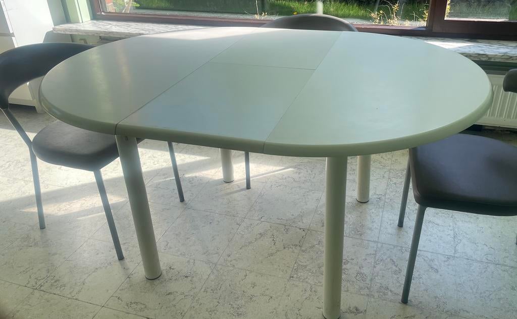 Table de cuisine ronde/ovale, Maison & Meubles, Enlèvement, Utilisé