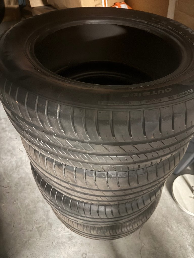 Lot de 4 pneux d’été en parfait état ! 205 55 r16 (AUDI a3), 16 pouces, Pneus été, 205 mm, Pneu(s)