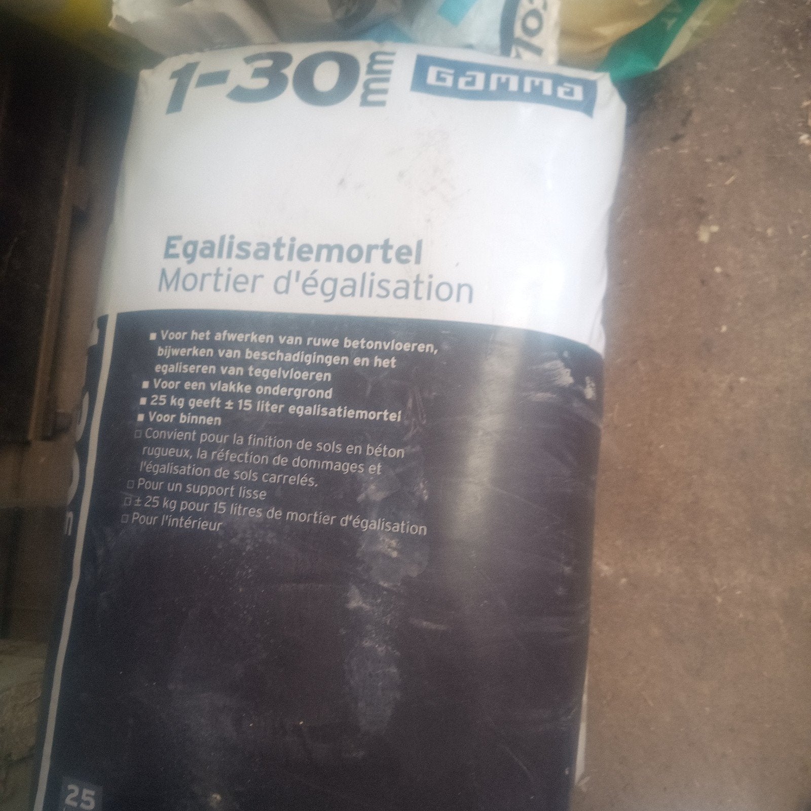 egalisatie mortel 1-30mm, Doe-het-zelf en Bouw, Ophalen