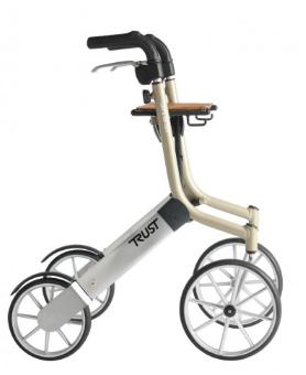 Déambulateur  Let's Go Out rollator - Beige/zilver, Enlèvement, Poids léger, Utilisé