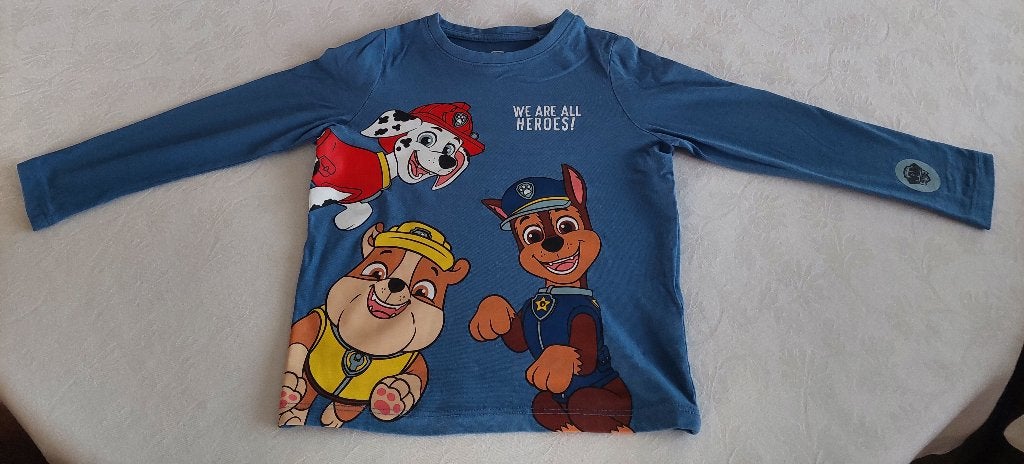 T-shirt paw patrol, Enfants & Bébés, Vêtements enfant | Taille 104, Enlèvement, Comme neuf, Garçon, Chemise ou À manches longues