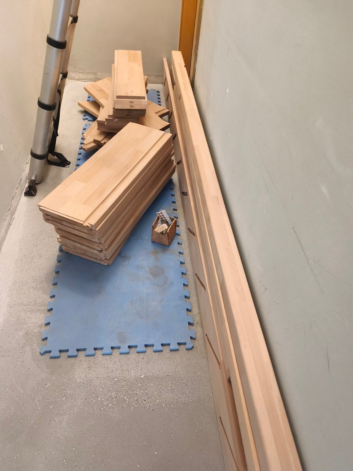 beuken trap, Doe-het-zelf en Bouw, Ophalen, Nieuw, Trap