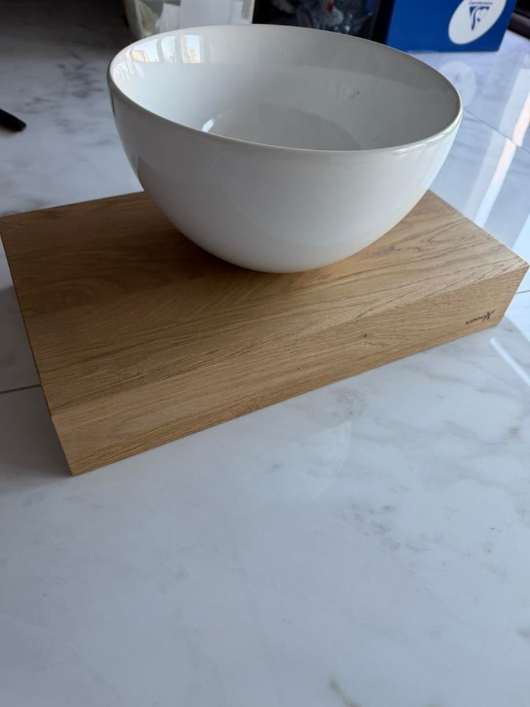 Lavabokast Looox wooden mini base shelf, Ophalen, Zo goed als nieuw, Wasbak of Wastafel