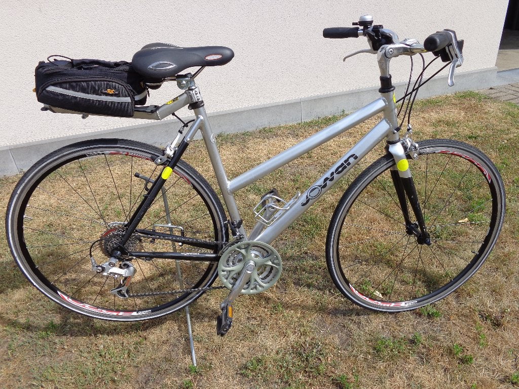 ZGAN sportfietske  ALU. CARBON.  maat 54, Fietsen en Brommers, Fietsen | Racefietsen, 28 inch, Carbon, Velgrem, Zo goed als nieuw