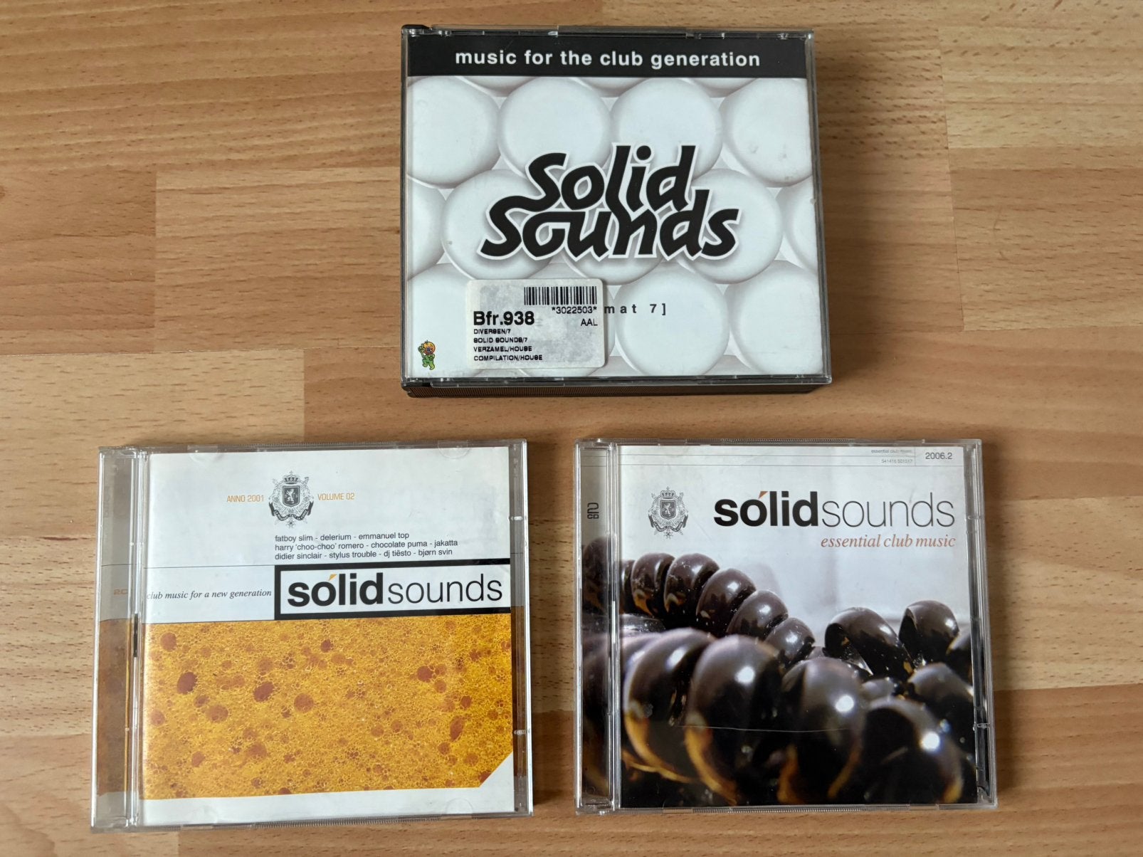 Solid sounds lot of appart, Cd's en Dvd's, Ophalen of Verzenden, Gebruikt, House