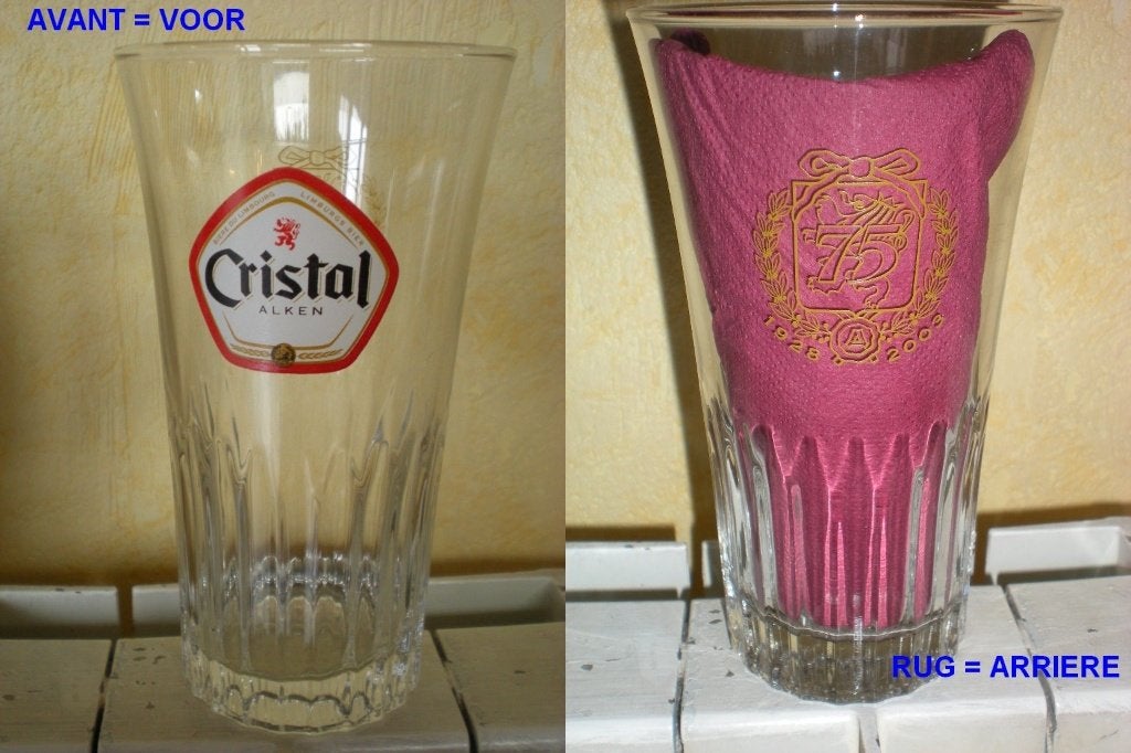 CRISTAL (Alken)  1928-2003, Enlèvement ou Envoi, Comme neuf, Verre ou Verres