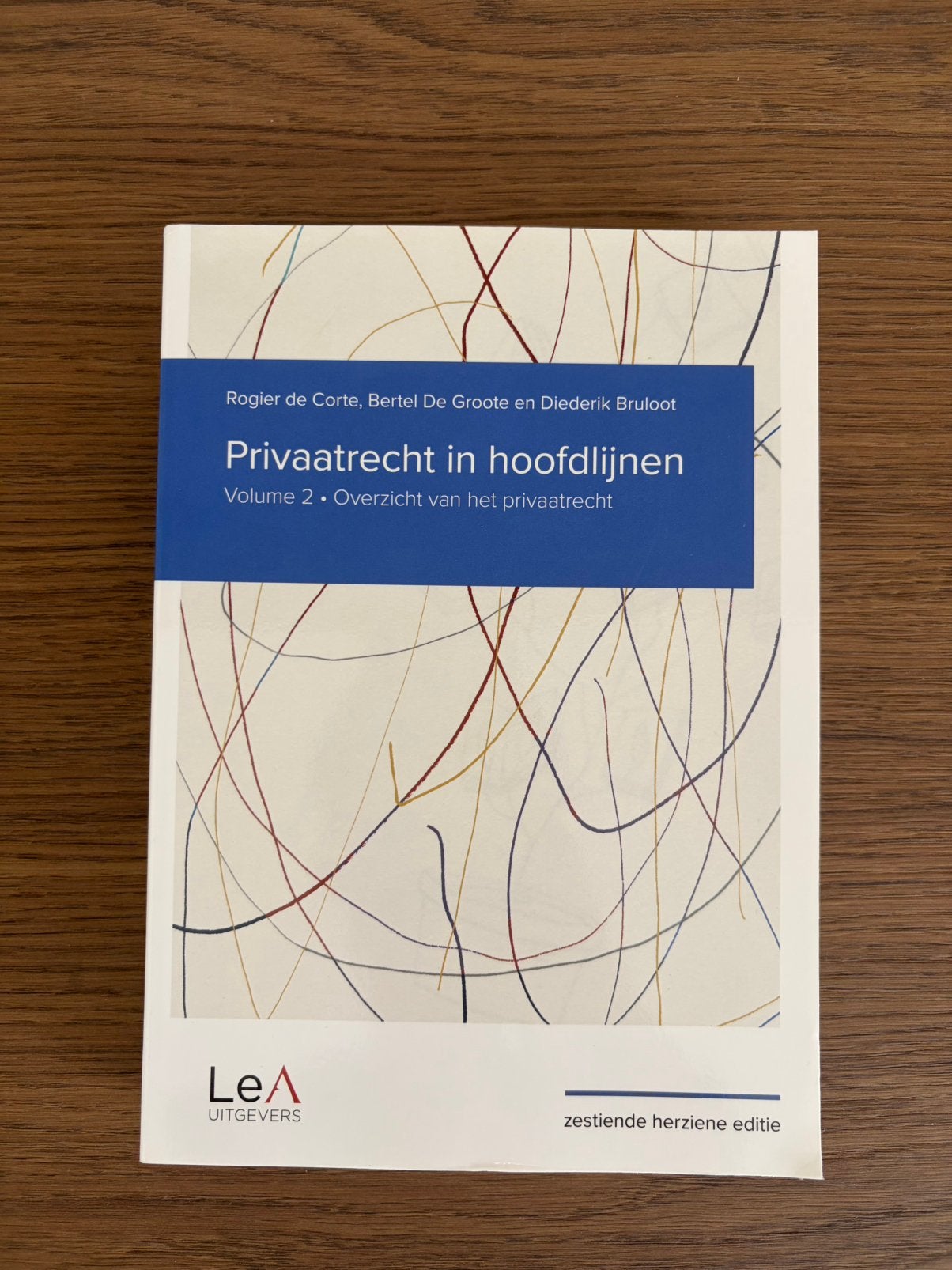 Privaatrecht in hoofdlijnen Vol. 2 – 16de editie, Boeken, Ophalen of Verzenden, Zo goed als nieuw, Hoger Onderwijs