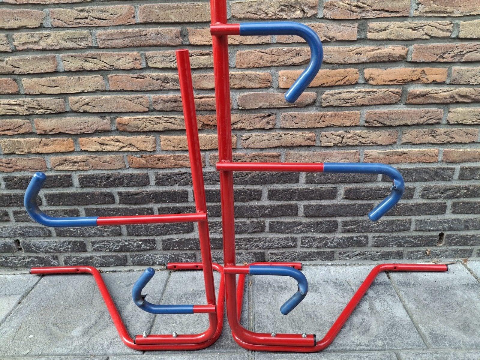 Fietsrek ophangrek 5 fietsen voor muurbevestiging, Fietsen en Brommers, Ophalen