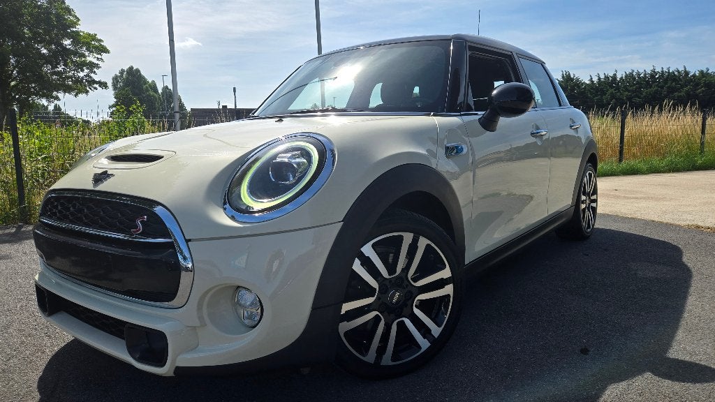 MINI COOPER S, Auto's, 1998 cc, Zwart, 4 cilinders, Leder en Stof