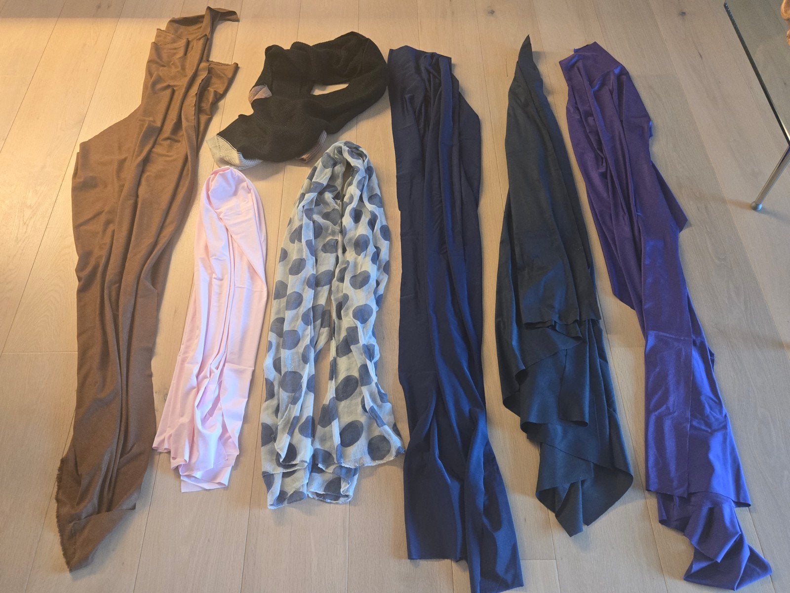 Partij nieuwe stoffen ideaal voor Hobby of dergelijke, Hobby en Vrije tijd, Ophalen of Verzenden, Nieuw, Blauw, Overige materialen