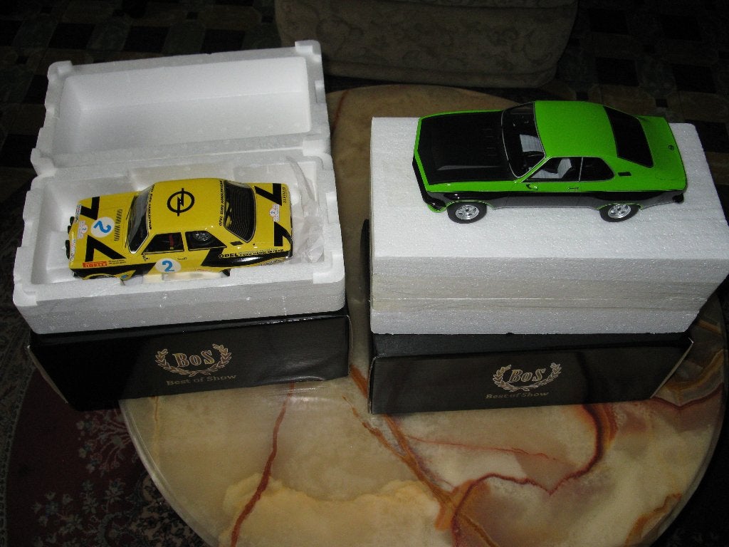 Opel Ascona A et Manta TE2800 Bos-Models 1/18 neufs en OVP, Hobby & Loisirs créatifs, Enlèvement ou Envoi, Neuf, Voiture, Autres marques