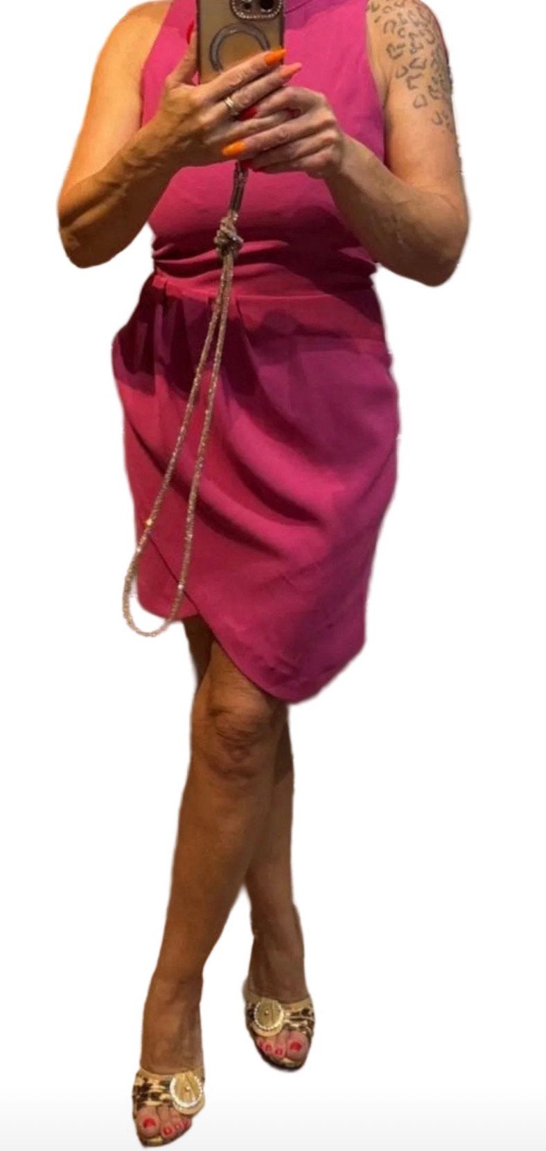 Nieuw: 345€ Iron fuschia-jurk t 36, Kleding | Dames, Ophalen of Verzenden, Nieuw