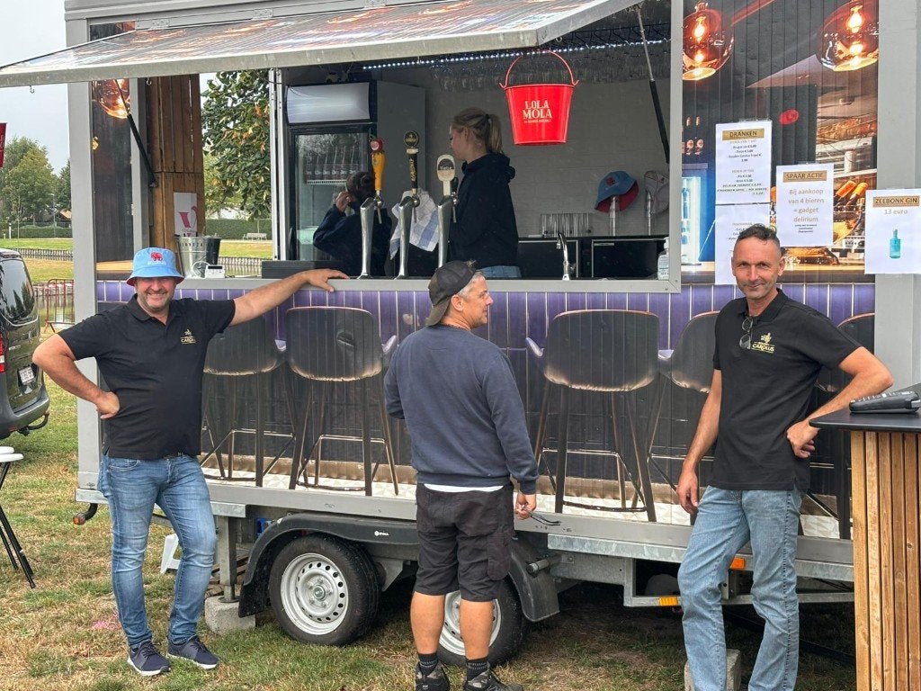 mobiele tapwagen te koop, Ophalen, Dranken