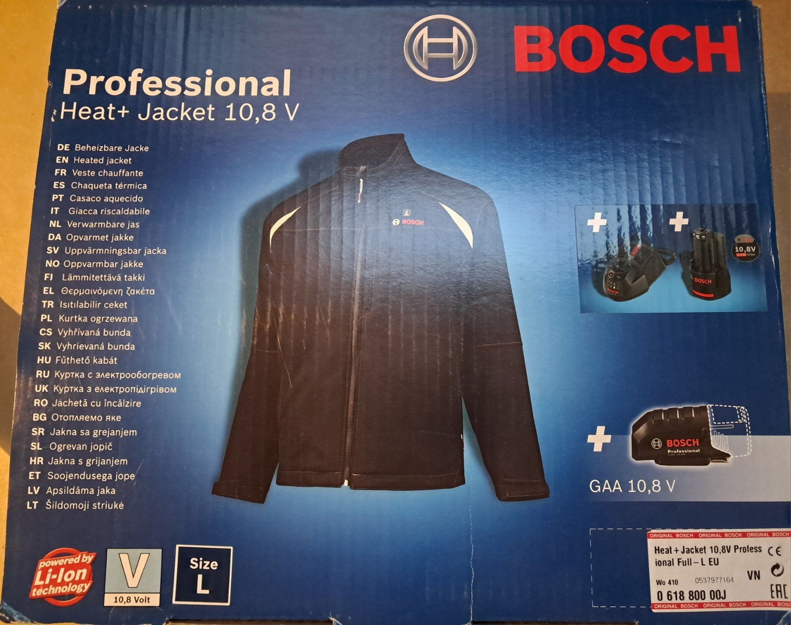 Splinter-Nieuw Bosch professional heat jacket 10,8V, Enlèvement