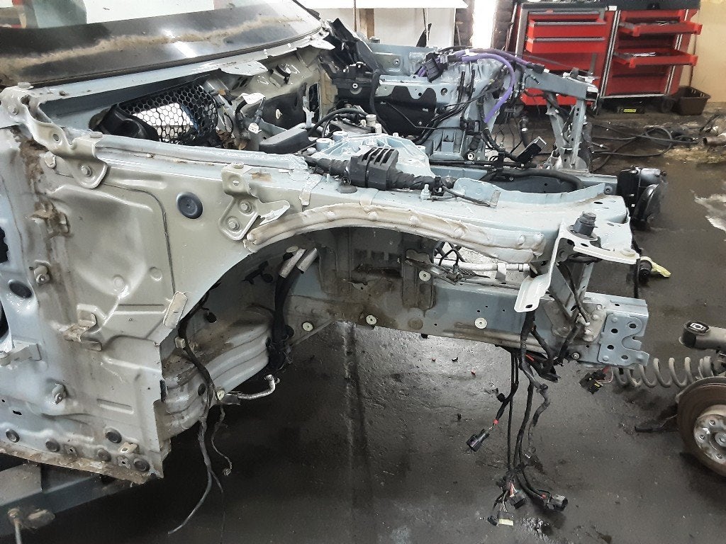 BINNENSPATSCHERM RECHTS VOOR BMW 4 serie Gran Coupe (G26), Gebruikt, Mevr. I. Hauben, Spatbord, BMW