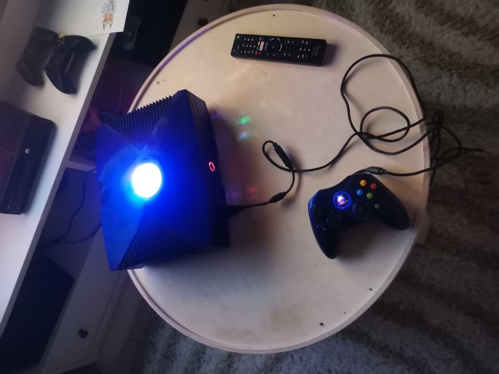 Xbox hardmodd classic Metallic purple edtion, Ophalen of Verzenden