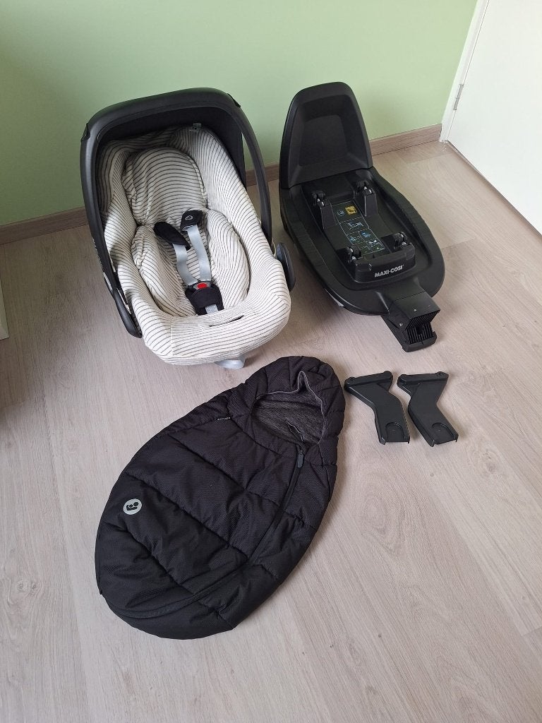 Maxi-cosi + Isofix-basis, Ophalen, Gebruikt, Maxi-Cosi, Isofix