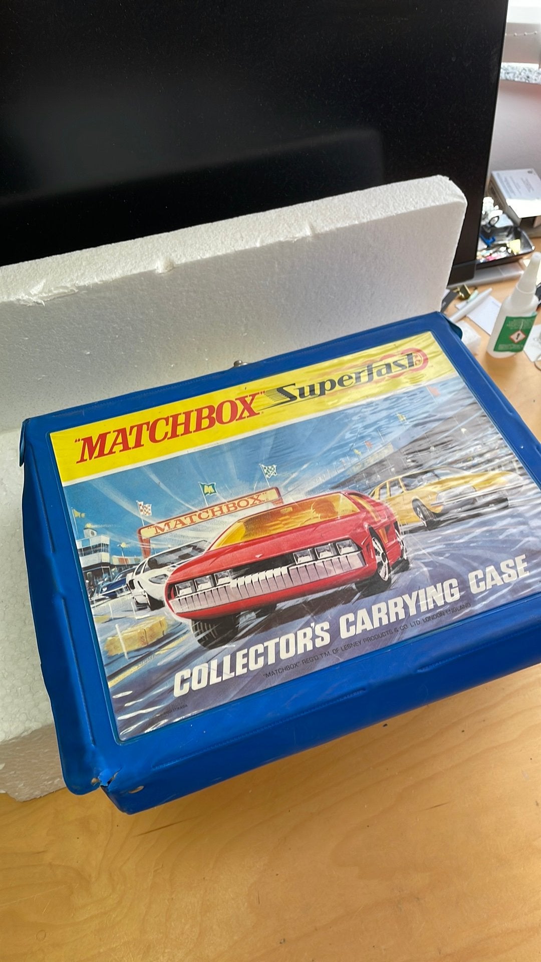 Matchbox Superfast koffer, Enlèvement ou Envoi, Comme neuf, Voiture