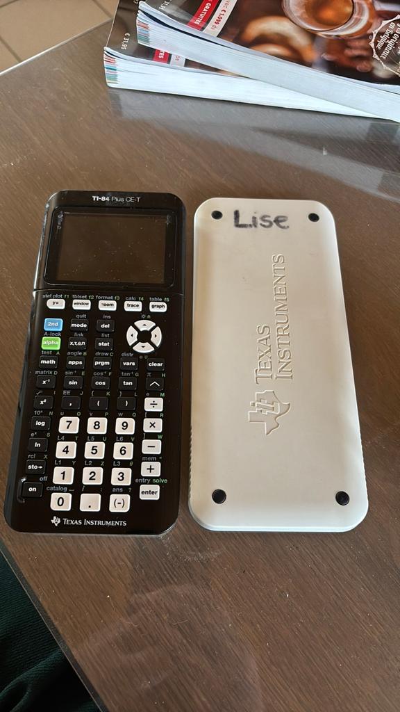 Texas TI-84 Plus CE-T, Diversen, Ophalen of Verzenden, Zo goed als nieuw