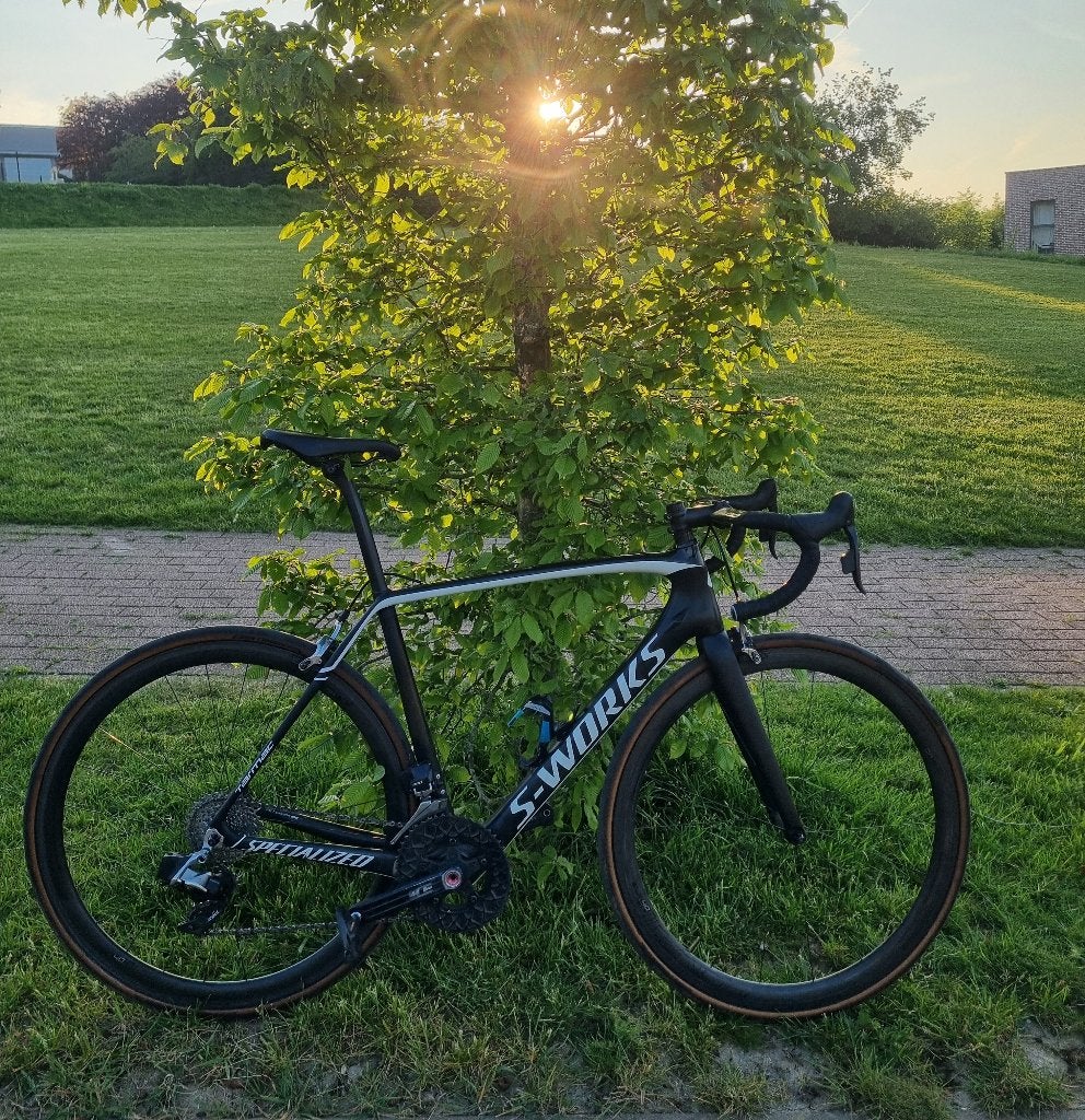 S-Works SL5 (L) Sram Red eTap, Vélos & Vélomoteurs, 10 à 15 vitesses, Frein sur jante, Comme neuf, Enlèvement