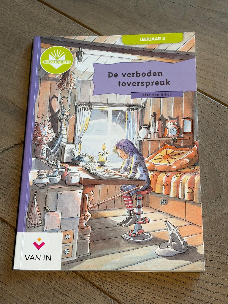 Boektoppers 3de leerjaar - De verboden toverspreuk, Boeken, Kinderboeken | Jeugd | onder 10 jaar, Ophalen of Verzenden, Gelezen