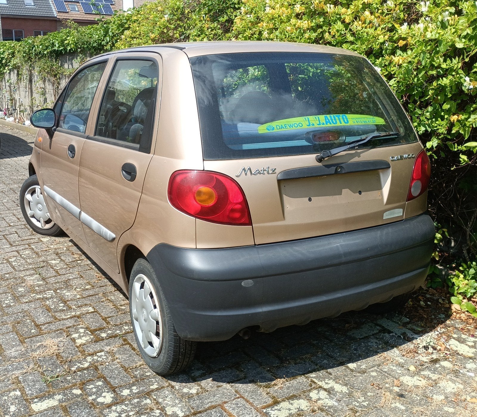 Daewoo Matiz 2003 bijna oldtimer, Auto's, Voorwielaandrijving, Stof, Matiz, 5 deurs