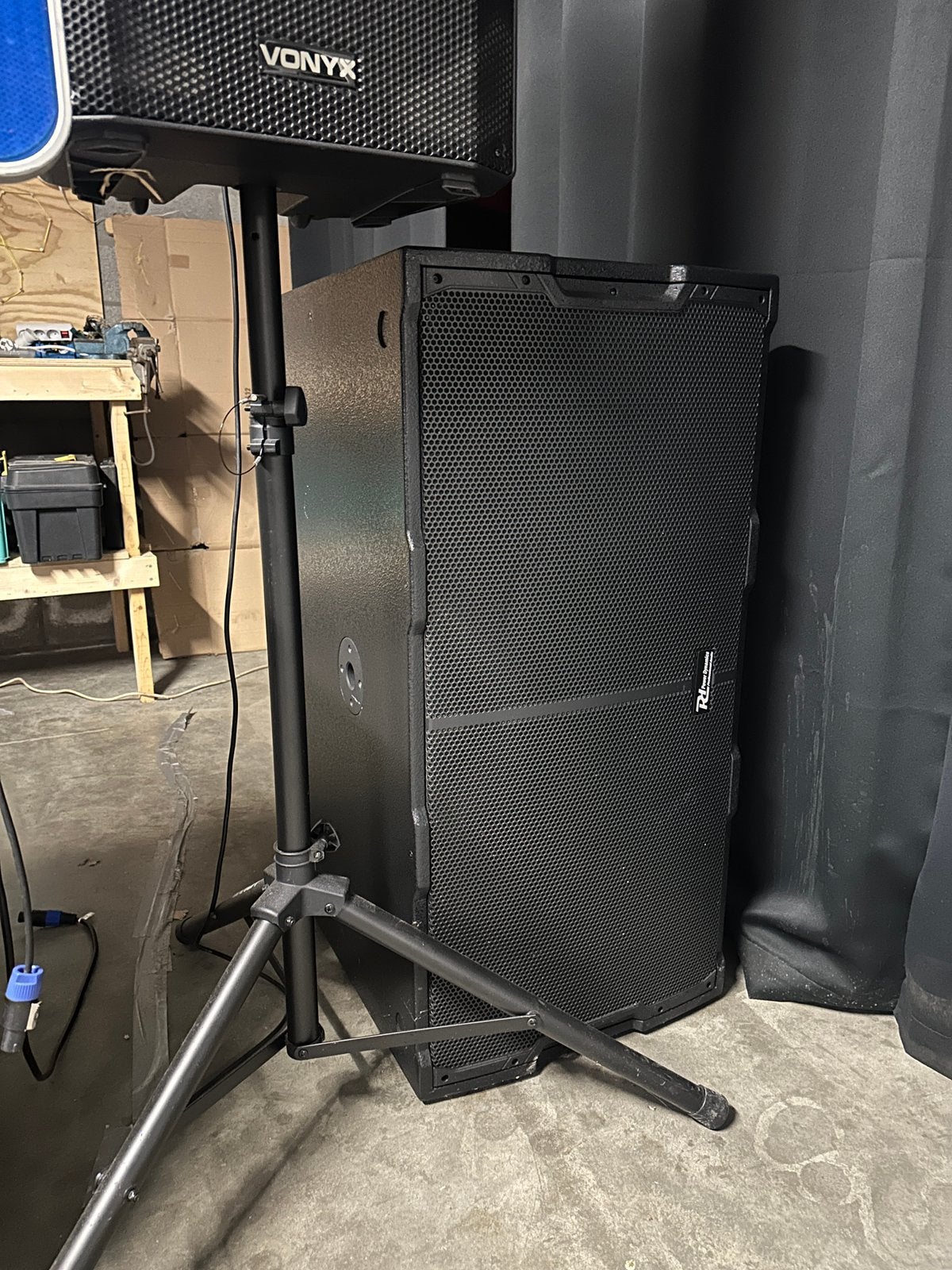 2000W subwoofer + amplifier, Audio, Tv en Foto, Ophalen, Gebruikt, 150 watt of meer, Subwoofer