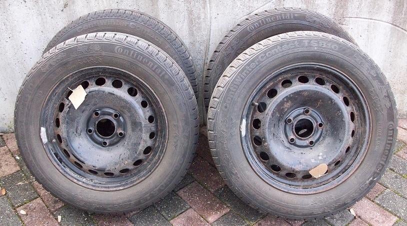 Winterbanden op velg, Autos : Pièces & Accessoires, Pneus & Jantes, Enlèvement, Utilisé, Pneus hiver, Pneus et Jantes