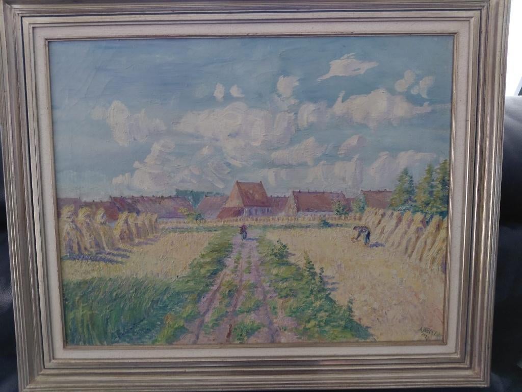 mooi schilderij, Antiek en Kunst, Ophalen