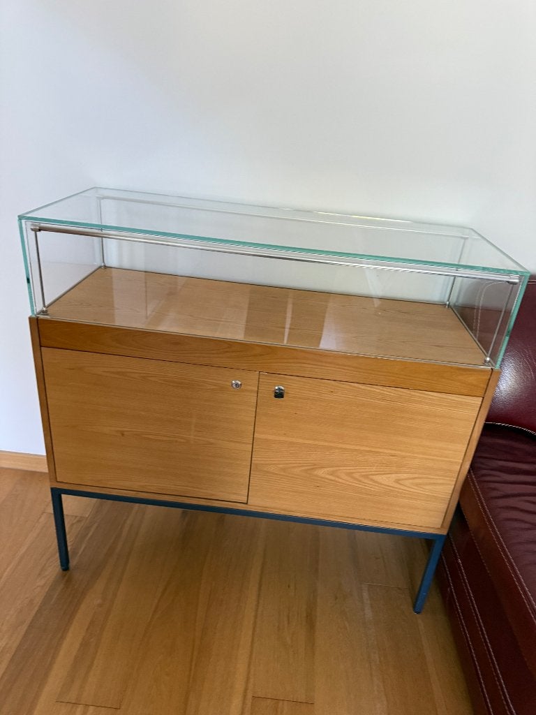 Vitrine en bois, Maison & Meubles, Avec porte(s), 25 à 50 cm, Enlèvement, Utilisé