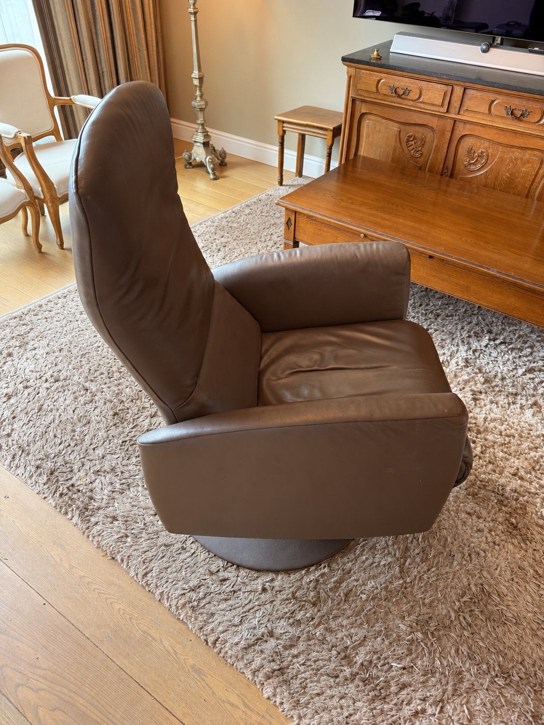 JORI Symphony JR-7960 lederen relaxzetel, Ophalen, Gebruikt