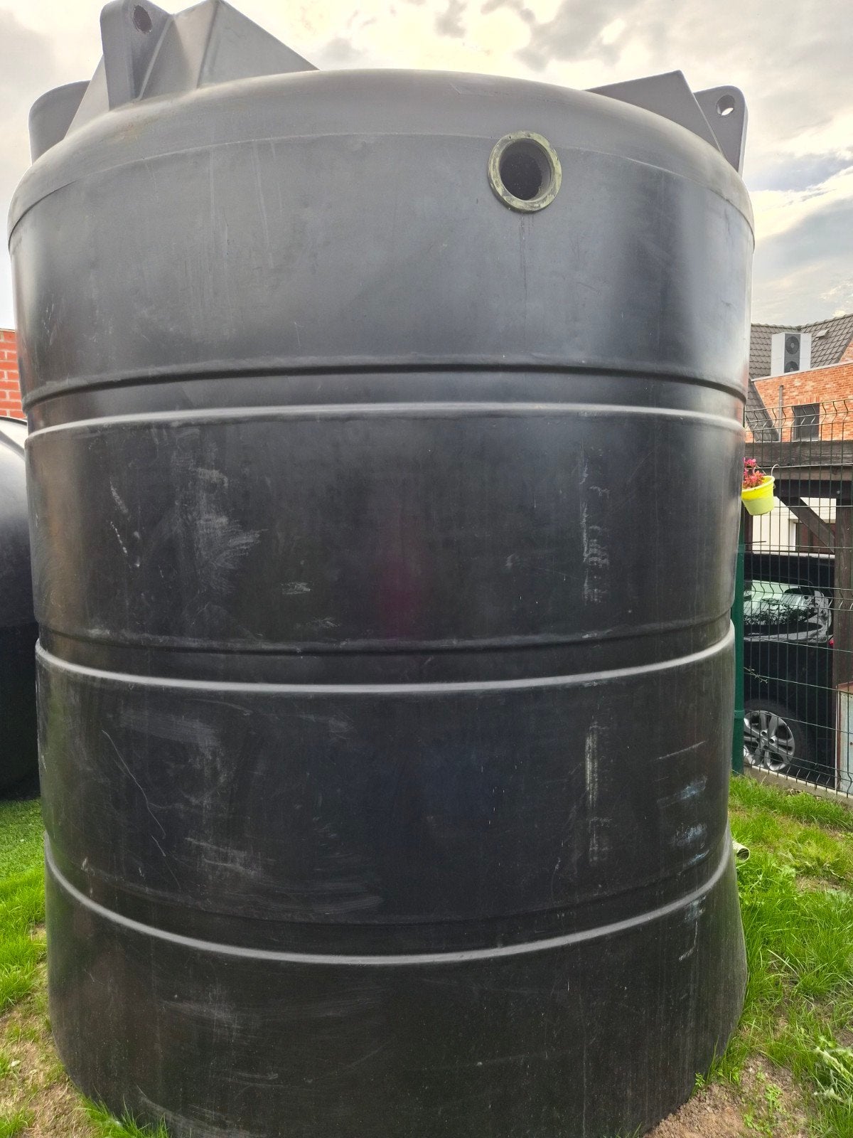 regenton 7500 liter, Ophalen