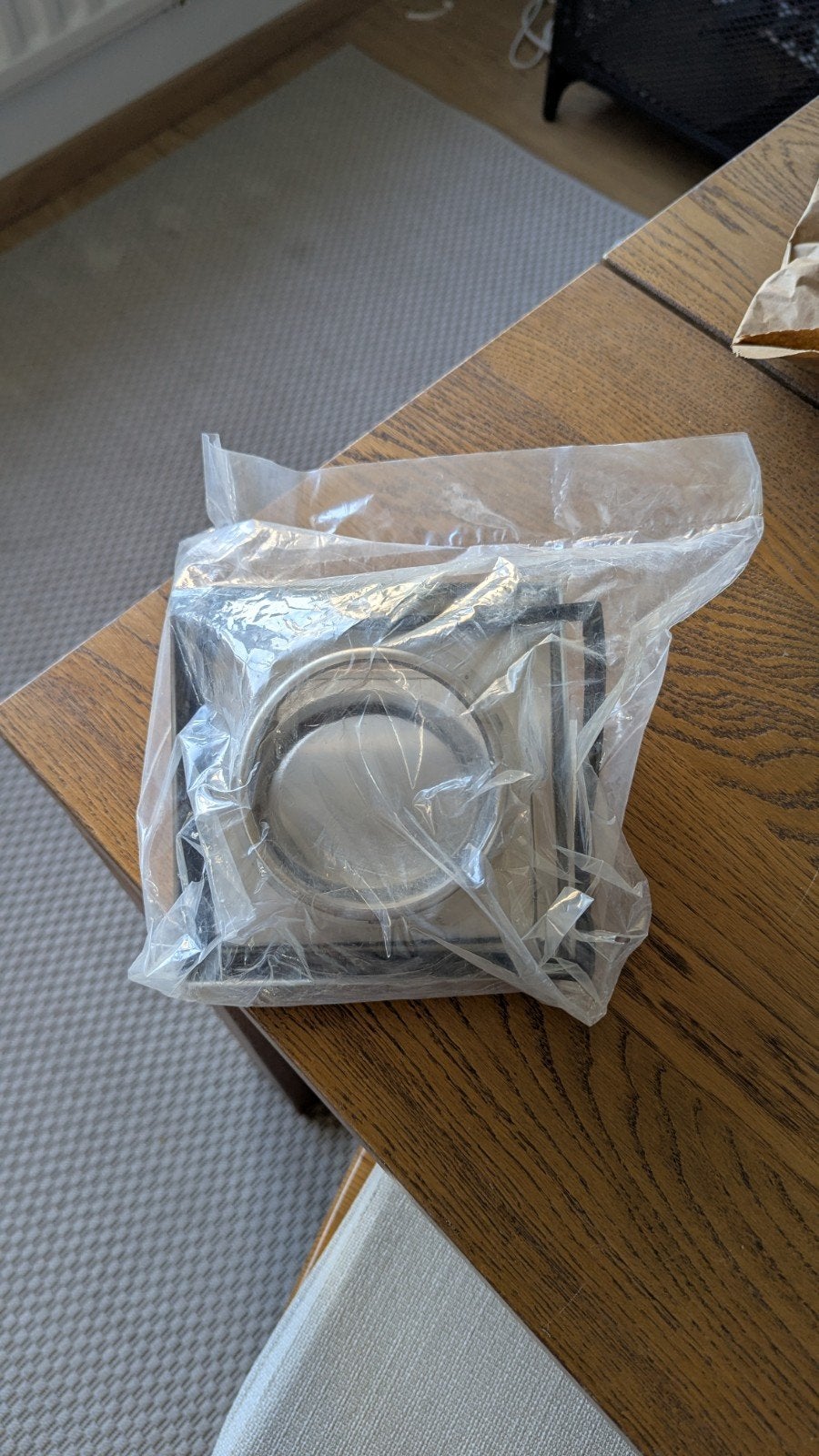 Grille de décompression Renson 641 Inox (Ø 100 mm) — Nouveau, Enlèvement, Neuf, Extracteur