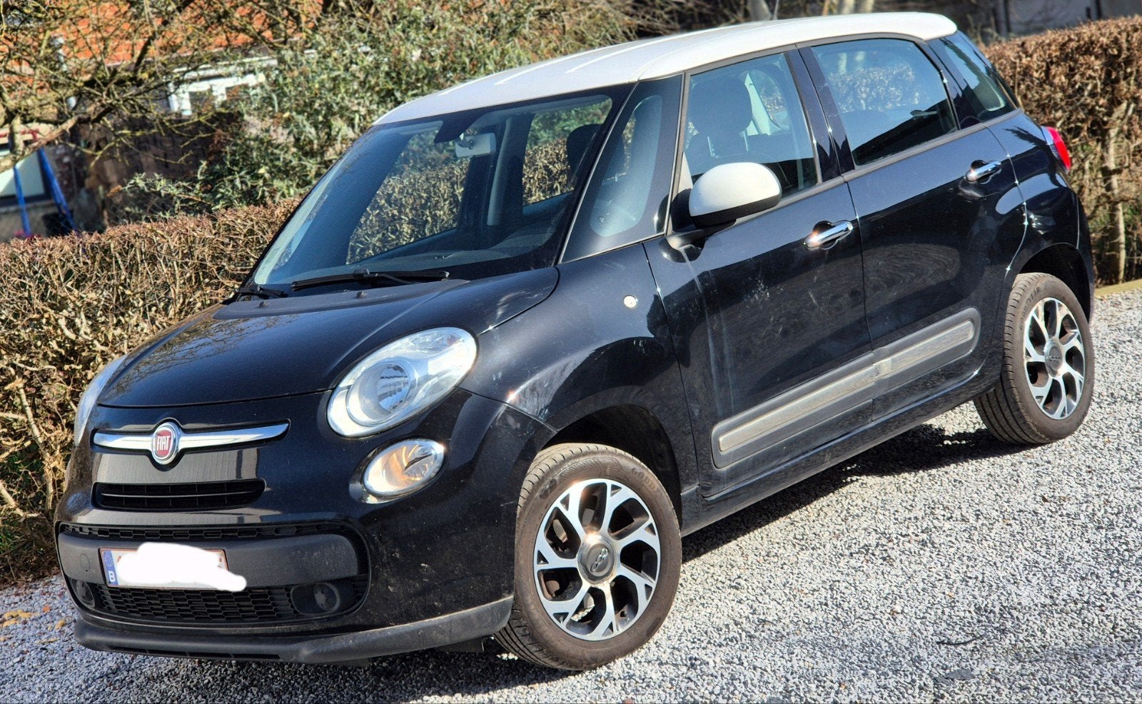 Fiat 500L CNG BENZ 1prop clima 2017.180mkm 5500€ CTOK, Auto's, Fiat, Euro 6, CNG (Aardgas), Leder, 5 deurs