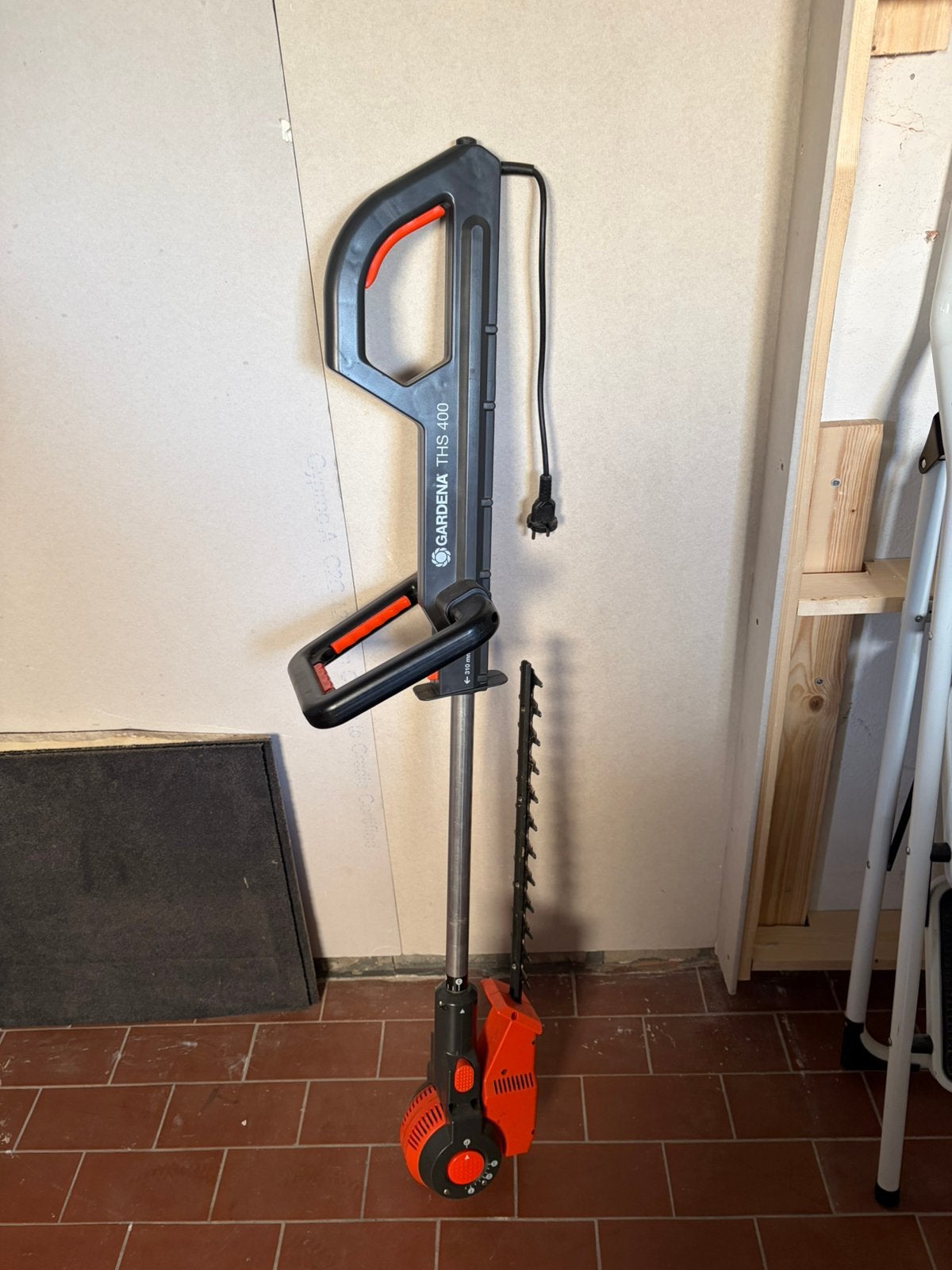 Telescopische heggenschaar, Ophalen, Gebruikt