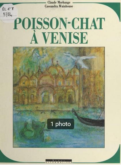 „Catfish in Venice” Claude Morhange (1990) NIEUW!, Boeken, Kinderboeken | Jeugd | 10 tot 12 jaar, Nieuw, Fictie, Ophalen of Verzenden