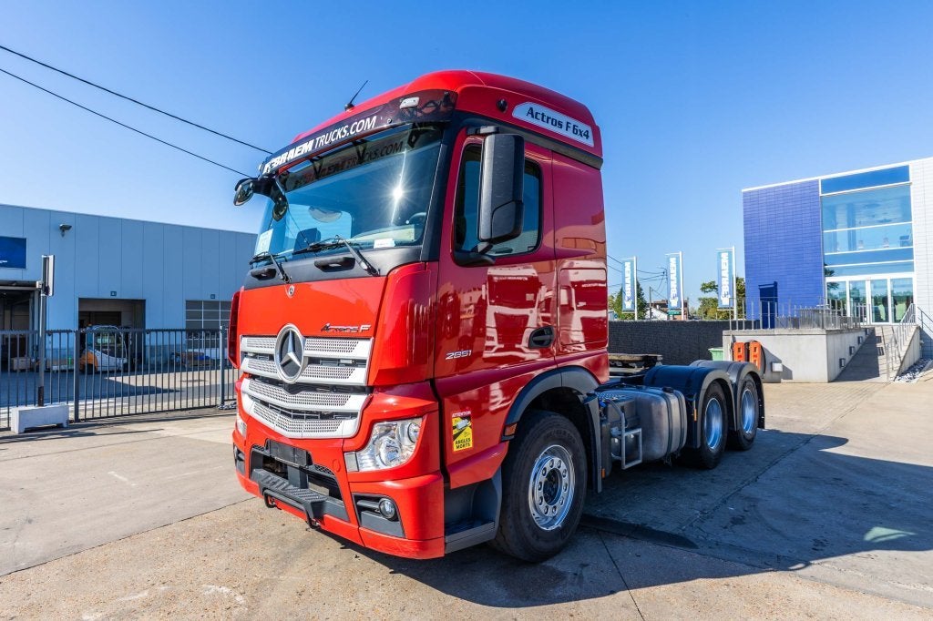 Mercedes-Benz ACTROS 2851 LLS - 6x4, Autos, Rouge, Achat, 375 kW, Euro 6