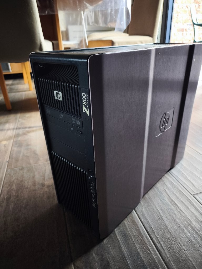 Workstation HP Z800, 96 Go, 2 To, 2 processeurs Xeon, 3 GHz, Hp, 64 GB ou plus, Intel Xeon, Comme neuf