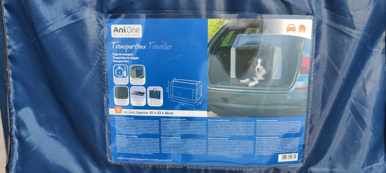 Transportbox hond, Enlèvement