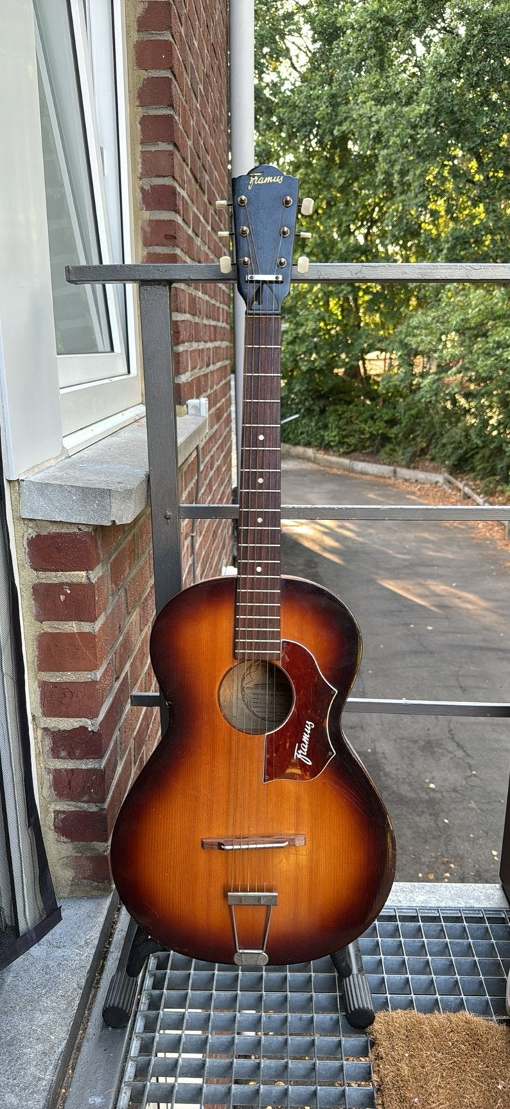 Vintage antieke Framus Parlor gitaar jaren ‘60, Musique & Instruments, Enlèvement, Comme neuf