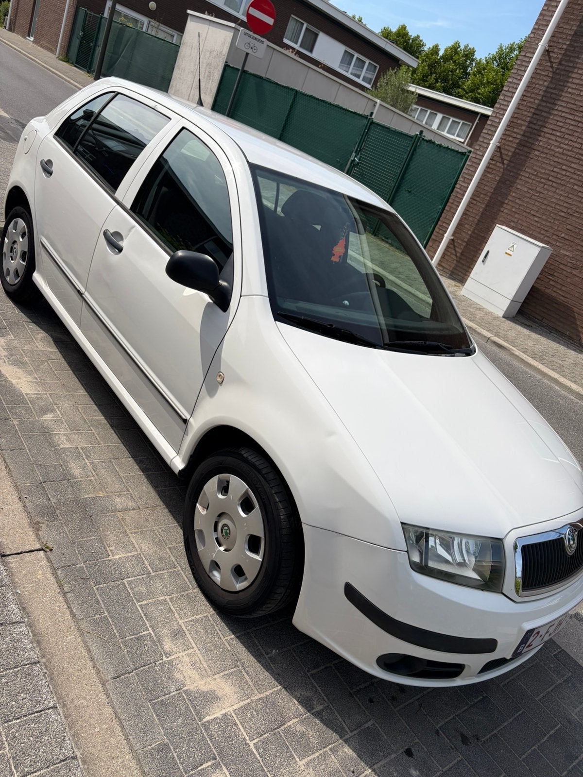 Skoda fabia 1.2 benzine, Auto's, Skoda, Stof, Zwart, Wit, 5 deurs