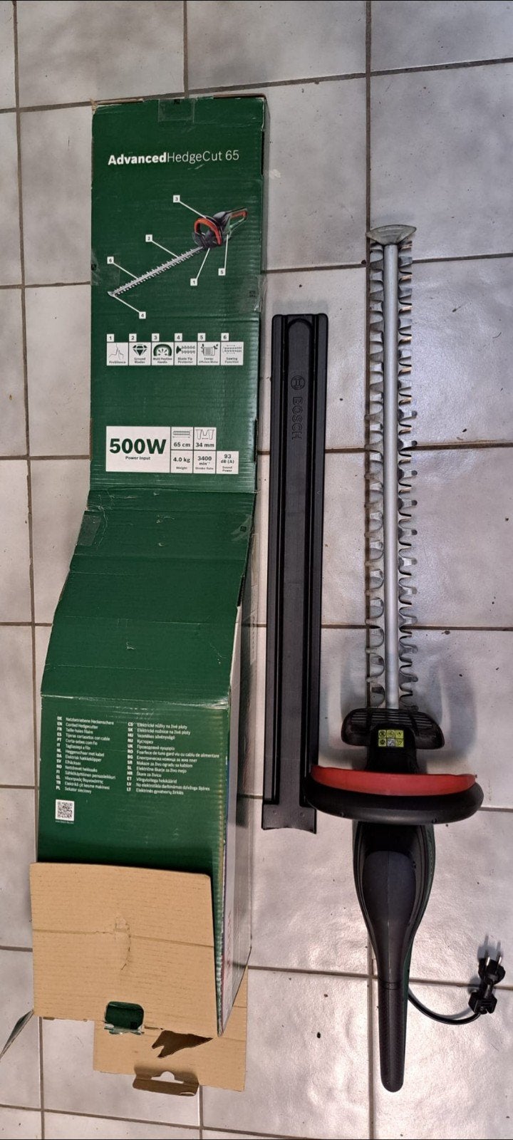 taille-haie, Enlèvement ou Envoi, Utilisé, Électrique, Bosch