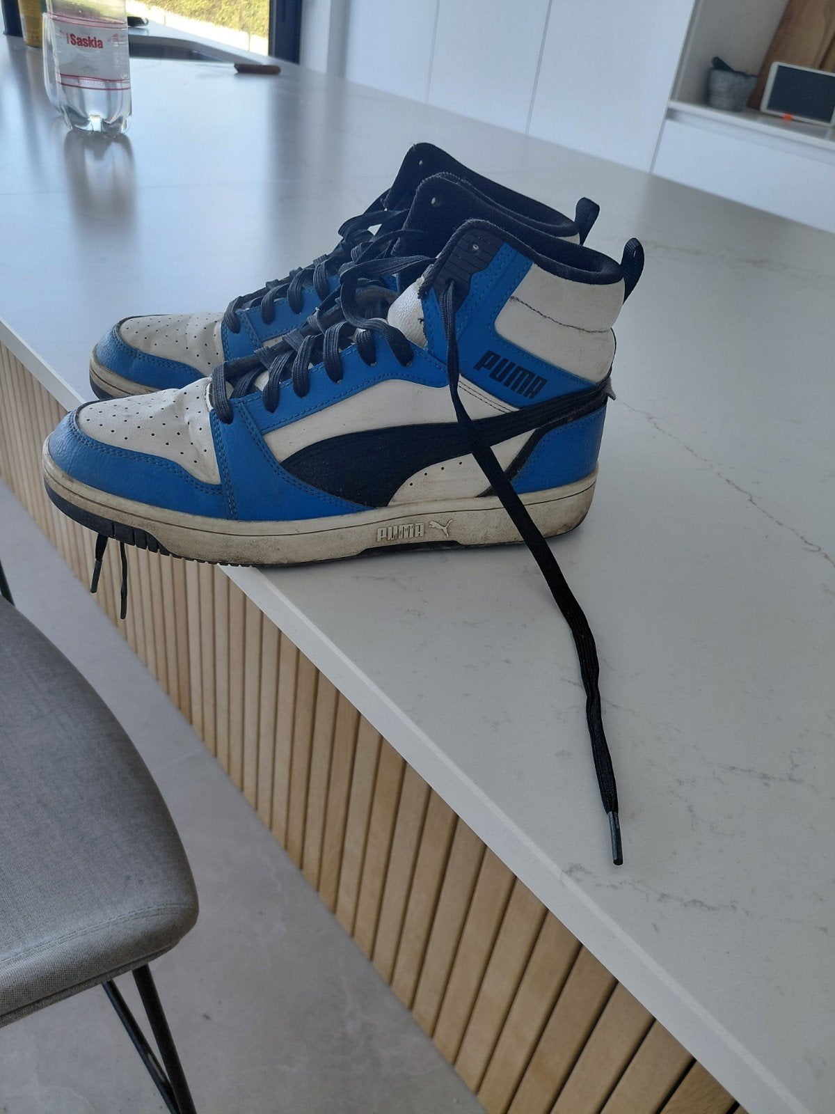 puma bakets 39 blauw wit zwart, Kleding | Heren, Ophalen of Verzenden, Wit, Puma