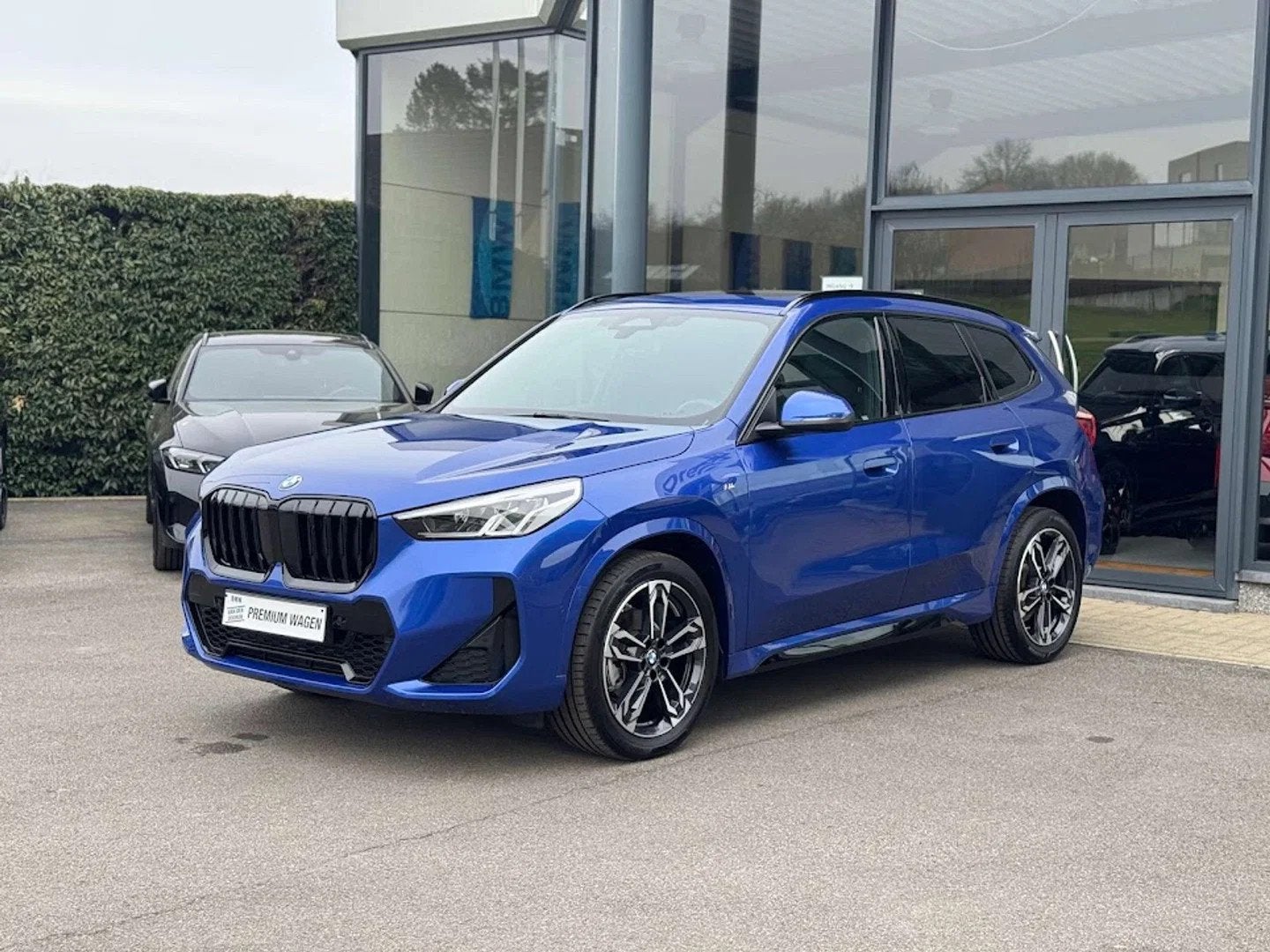 BMW X1 sDrive18i M Sport / PANODAK / TREKHAAK / DODE HOEK, Gebruikt, Zwart, 1 kg, Leder