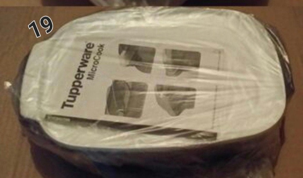 Tupperware MicroCook rechthoek 1,7L Blauw, Neuf, Enlèvement ou Envoi, Sans BPA, Bleu