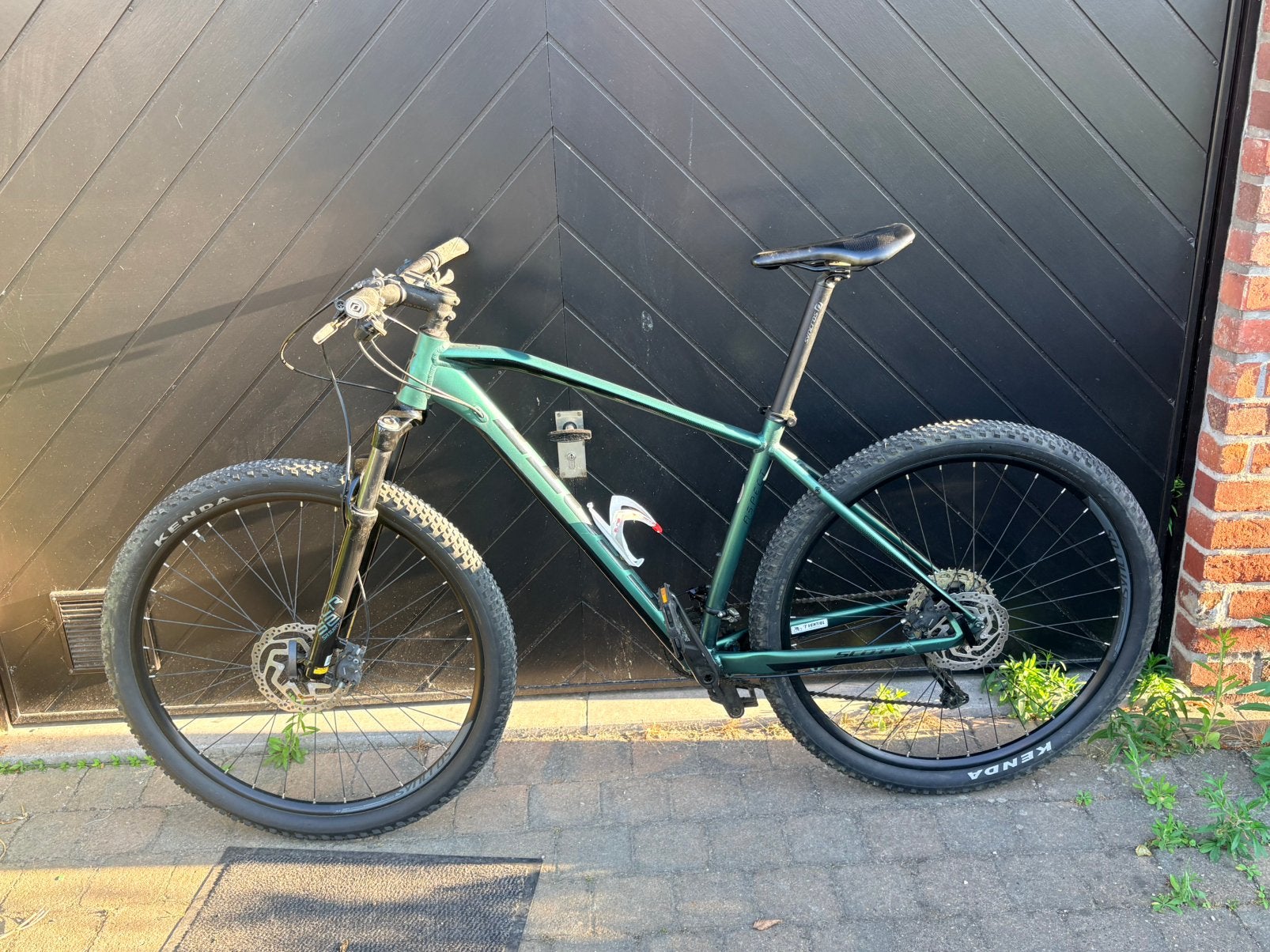 Fiets Scott Aspect 920 L - Groen Mat, Fietsen en Brommers, Ophalen, Schijfrem, Heren, Overige merken