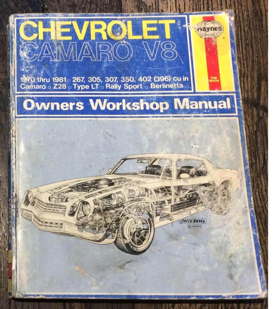 Chevrolet Camaro technisch handboek, Ophalen of Verzenden